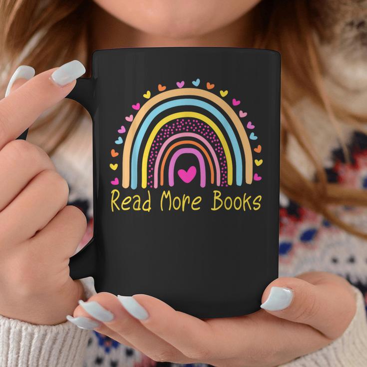 Read More Books English Teacher Rainbow Graphic Print Coffee Mug Unique Gifts Read More Books English Teacher Rainbow Graphic Print Coffee Mug Unique Gifts
