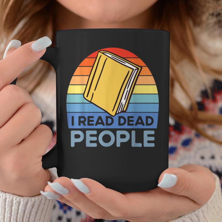 I Read Dead People Book Nerds Reading Graphic Print Coffee Mug Unique Gifts
