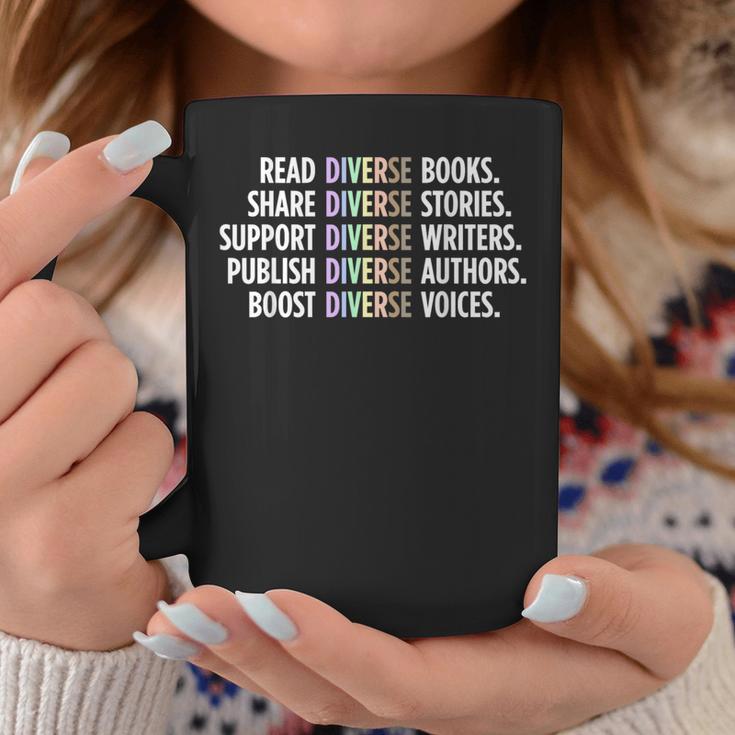 Read Diverse Books Bookish Publishing Diversity Writing Graphic Print Coffee Mug Unique Gifts