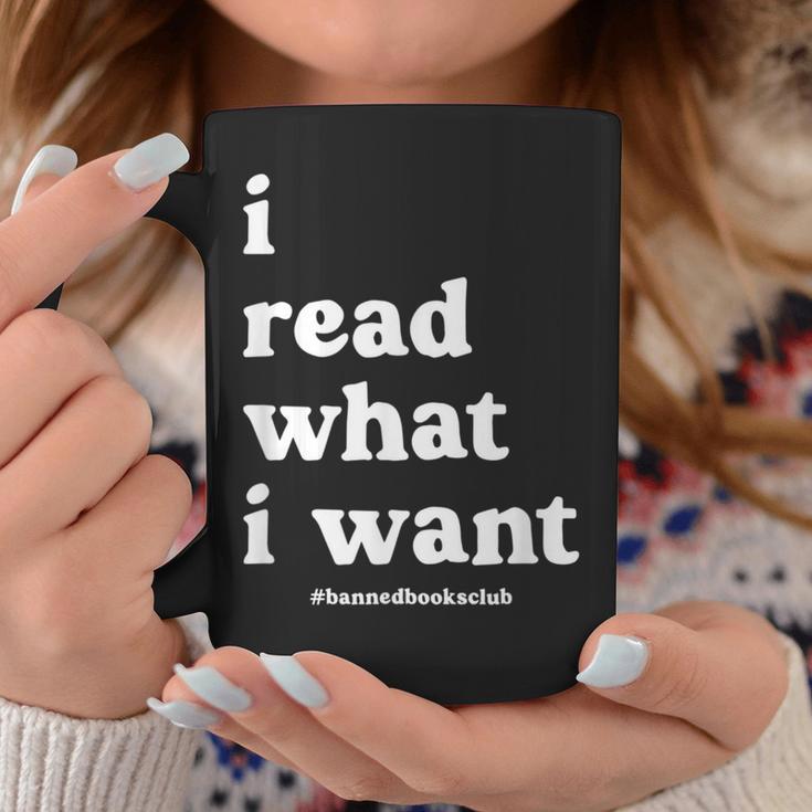 I Read What I Want Banned Books Club For Bibliophile Reading Graphic Print Coffee Mug Unique Gifts