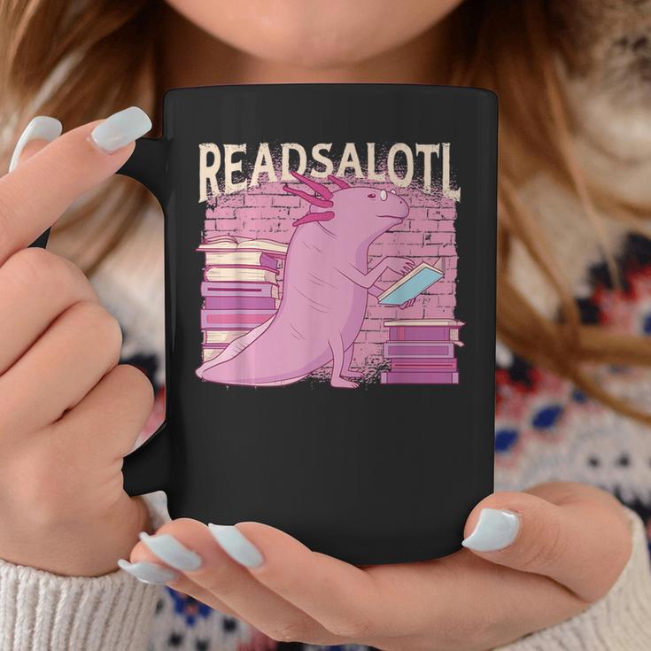 READALOTL Read A Lot AXOLOTL Reader Books Axolotls Meme Graphic Print Coffee Mug Unique Gifts READALOTL Read A Lot AXOLOTL Reader Books Axolotls Meme Graphic Print Coffee Mug Unique Gifts