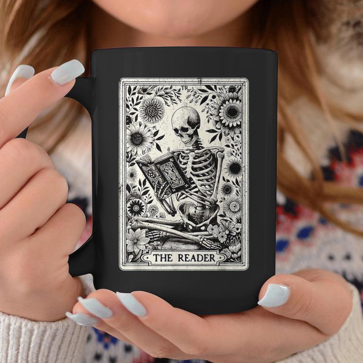 The Reader Skeleton Book Lover Tarot Card Reading Book Graphic Print Coffee Mug Unique Gifts The Reader Skeleton Book Lover Tarot Card Reading Book Graphic Print Coffee Mug Unique Gifts