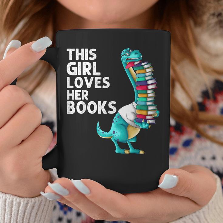 Reading Books For Girl Kids Bookworm Story Reader Graphic Print Coffee Mug Unique Gifts