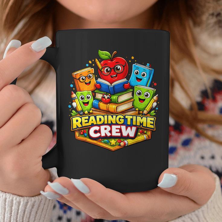 Reading Crew Teacher Literacy Classroom Book Graphic Print Coffee Mug Unique Gifts Reading Crew Teacher Literacy Classroom Book Graphic Print Coffee Mug Unique Gifts