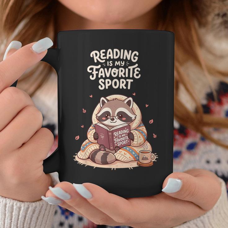 Reading Is My Favorite Sport Book Lover Men Women Graphic Print Coffee Mug Unique Gifts