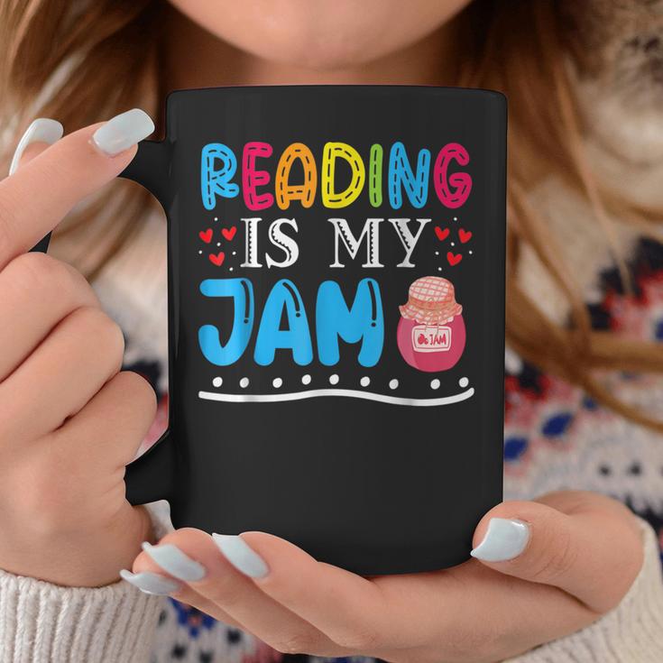 Reading Is My Jam I Love To Read Books Boy Girl Graphic Print Coffee Mug Unique Gifts