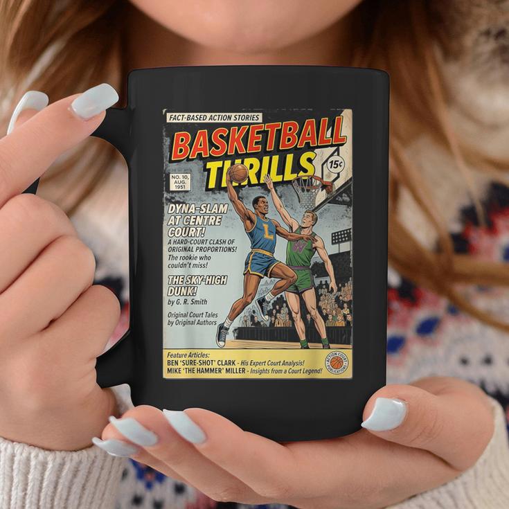 Retro Basketball Player Comic Book Style Dunker Graphic Graphic Print Coffee Mug Unique Gifts Retro Basketball Player Comic Book Style Dunker Graphic Graphic Print Coffee Mug Unique Gifts