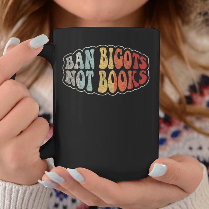 Retro Vintage Ban Bigots Not Books Shirt Free Banned Books Graphic Print Coffee Mug Unique Gifts Retro Vintage Ban Bigots Not Books Shirt Free Banned Books Graphic Print Coffee Mug Unique Gifts