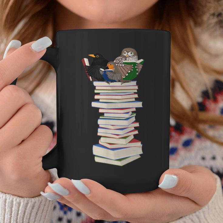Robin Owl Bird Birds With Books Birdlover Animal Graphic Print Coffee Mug Unique Gifts Robin Owl Bird Birds With Books Birdlover Animal Graphic Print Coffee Mug Unique Gifts