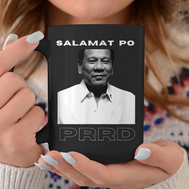 Salamat Po Prrd ありがとう社長ドゥテルテ・ピノイピネー コーヒーマグ 面白い贈り物