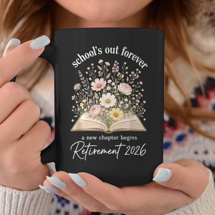 School’s Out Forever 2026 Retirement Teacher Floral Book Graphic Print Coffee Mug Unique Gifts School’s Out Forever 2026 Retirement Teacher Floral Book Graphic Print Coffee Mug Unique Gifts