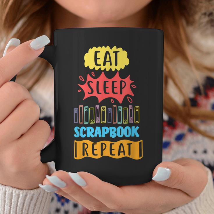 Scrapbooking Humor Crafty Scrap Book Lover Graphic Print Coffee Mug Unique Gifts