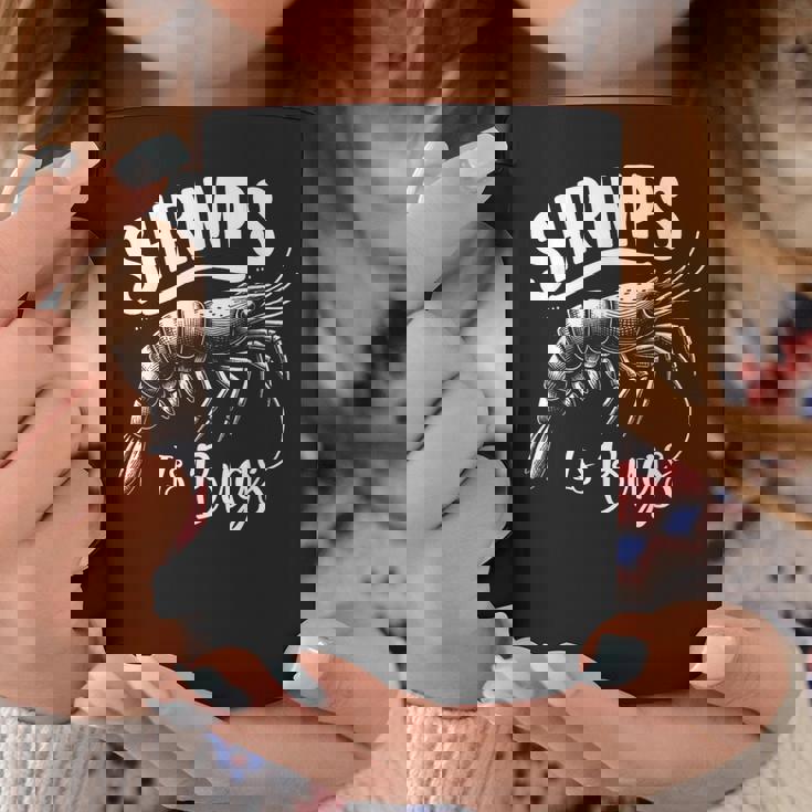 Shrimps Is Bugs Memeeafood Lovers ファン コーヒーマグ 面白い贈り物