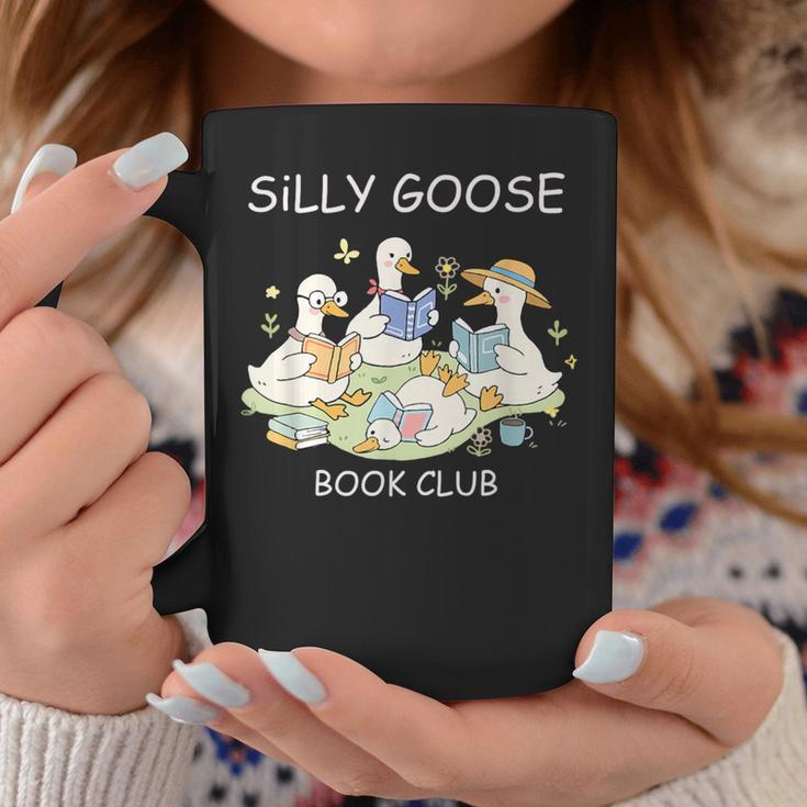 Silly Goose-Book Club Goose Reader Lover Bookish Graphic Print Coffee Mug Unique Gifts Silly Goose-Book Club Goose Reader Lover Bookish Graphic Print Coffee Mug Unique Gifts