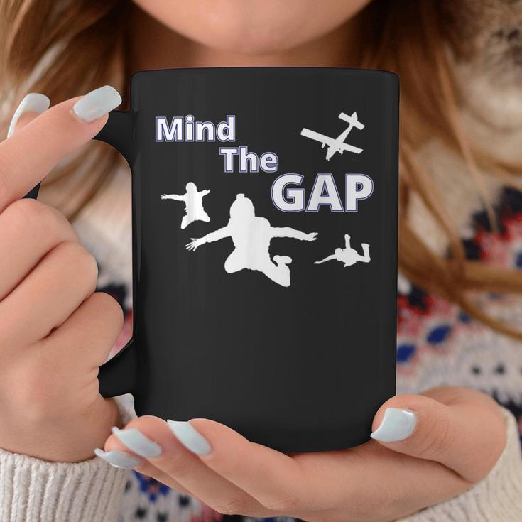 Sky Diving Mind The Gap 面白いスカイダイバー コーヒーマグ 面白い贈り物