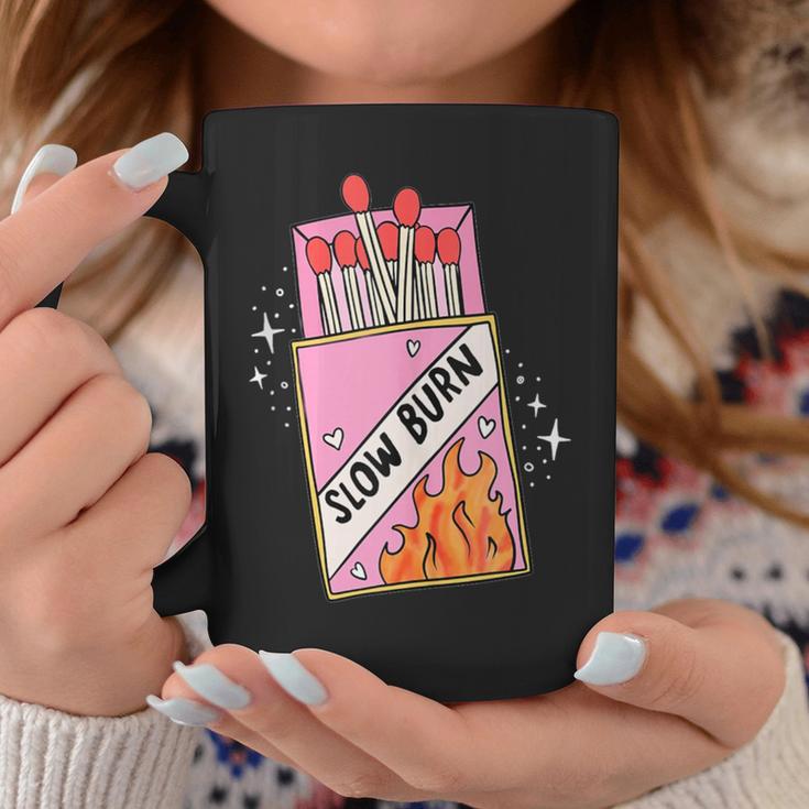 Slow Burn Book Trope Worth The Wait Love Takes Time Graphic Print Coffee Mug Unique Gifts