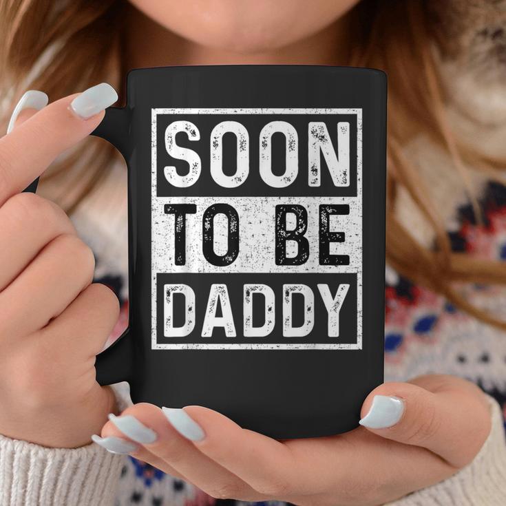 Soon To Be Daddy すぐにお父さんの発表-すぐにパパになります コーヒーマグ 面白い贈り物