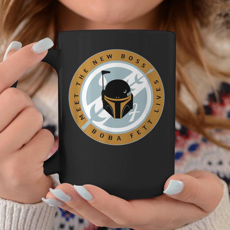 Star Wars The Book Of Boba Fett Meet The New Boss Logo Graphic Print Coffee Mug Unique Gifts