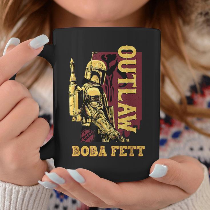 Star Wars The Book Of Boba Fett Outlaw Color Pop Graphic Print Coffee Mug Unique Gifts