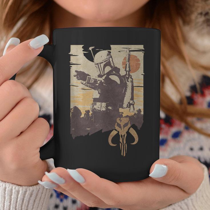 Star Wars The Book Of Boba Fett Tatooine Battle Graphic Print Coffee Mug Unique Gifts