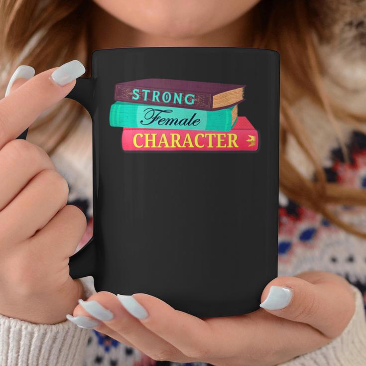 Strong Female Character Book Nerd Graphic Print Coffee Mug Unique Gifts Strong Female Character Book Nerd Graphic Print Coffee Mug Unique Gifts