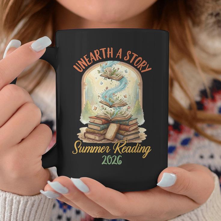 Summer Reading 2026 Book Aesthetic Library Unearth a Story Graphic Print Coffee Mug Unique Gifts Summer Reading 2026 Book Aesthetic Library Unearth a Story Graphic Print Coffee Mug Unique Gifts