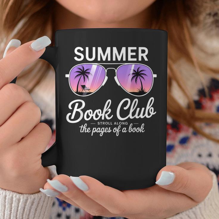 Summer Retro Book Club Beach Vacation Graphic Print Coffee Mug Unique Gifts Summer Retro Book Club Beach Vacation Graphic Print Coffee Mug Unique Gifts