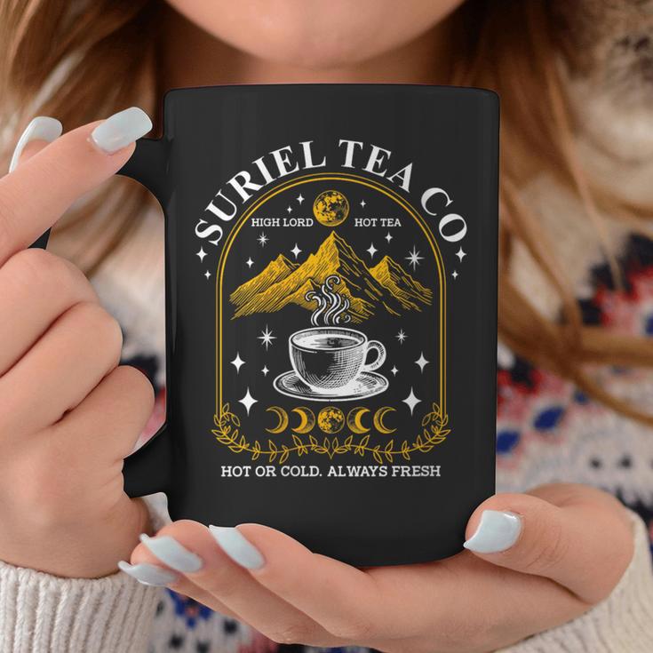 Suriel Tea Co Hot Or Cold Always Fresh Reader Book Lover Graphic Print Coffee Mug Unique Gifts