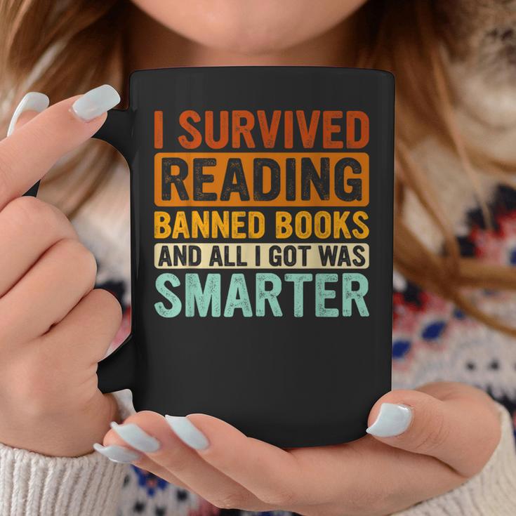 I Survived Reading Banned Books Bookaholic Book Lovers Graphic Print Coffee Mug Unique Gifts I Survived Reading Banned Books Bookaholic Book Lovers Graphic Print Coffee Mug Unique Gifts
