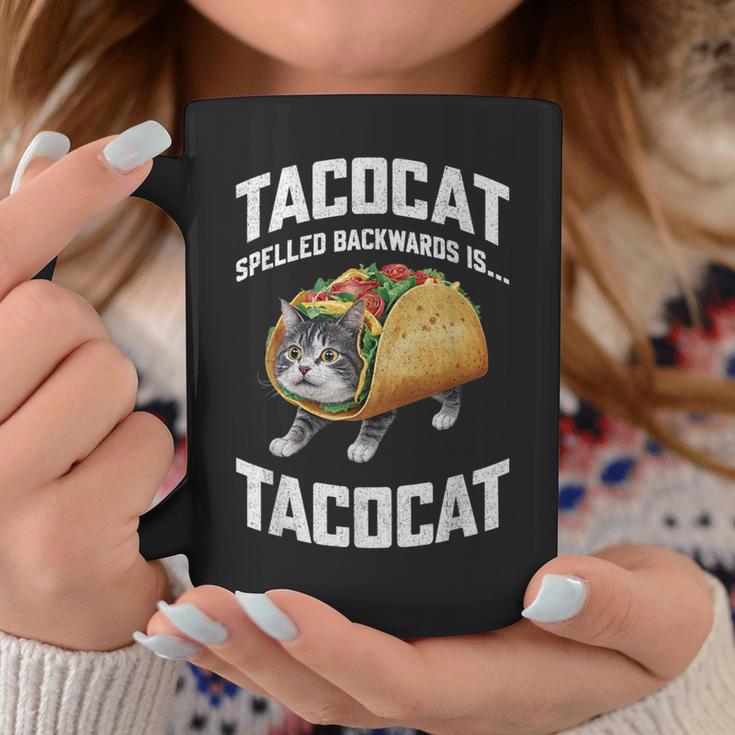 Tacocatpelled Backward Is Tacocat シャツ タコキャット好き コーヒーマグ 面白い贈り物