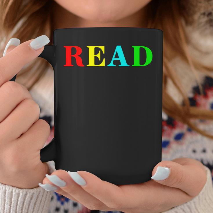 Teacher Reading Read In Color Book Graphic Print Coffee Mug Unique Gifts Teacher Reading Read In Color Book Graphic Print Coffee Mug Unique Gifts