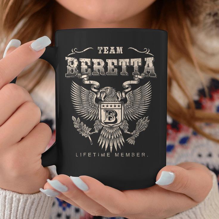 Team Beretta Lifetimeメンバー ベレッタ名 コーヒーマグ 面白い贈り物