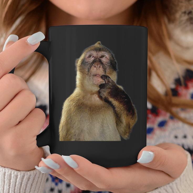 Thinking Monkey Meme コーヒーマグ 面白い贈り物