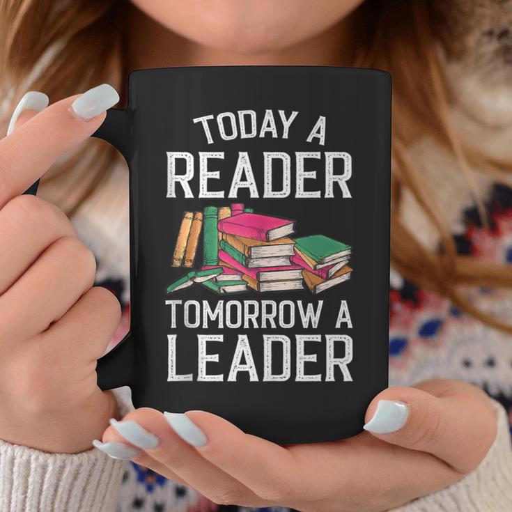 Today a Reader Tomorrow a Leader Books Graphic Print Coffee Mug Unique Gifts Today a Reader Tomorrow a Leader Books Graphic Print Coffee Mug Unique Gifts