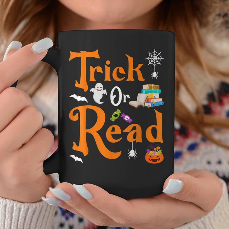 Trick Or Read Halloween Books Reading Lover Reader Graphic Print Coffee Mug Unique Gifts