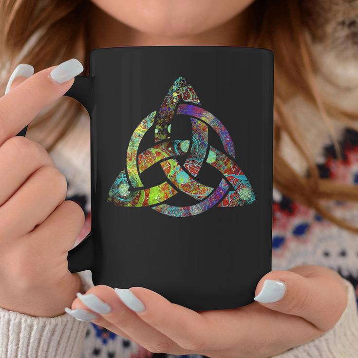Triquetra ホーリートリニティ ケルトノット コーヒーマグ 面白い贈り物