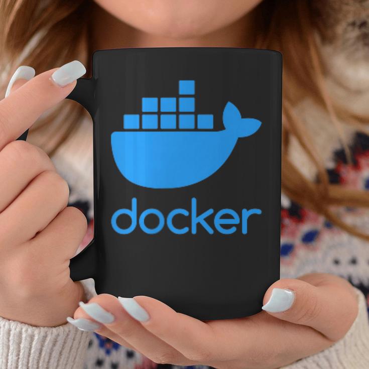 Twoided Docker ソフトウェアプログラミングと開発 コーヒーマグ 面白い贈り物