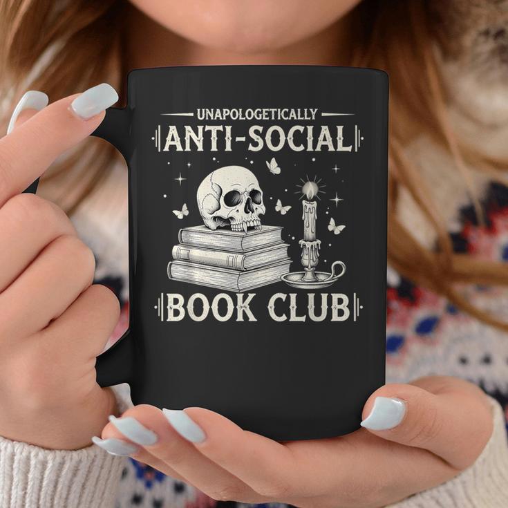 Unapologetically Anti-Social Book Club Introvert Reader Graphic Print Coffee Mug Unique Gifts Unapologetically Anti-Social Book Club Introvert Reader Graphic Print Coffee Mug Unique Gifts