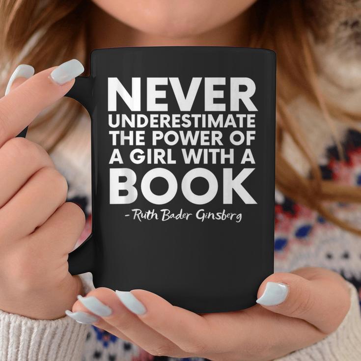 Never Underestimate The Power Of A Girl With A Book RGB Graphic Print Coffee Mug Unique Gifts Never Underestimate The Power Of A Girl With A Book RGB Graphic Print Coffee Mug Unique Gifts