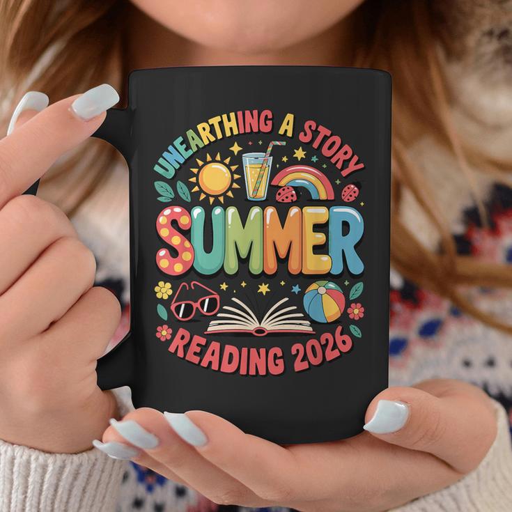 Unearth a Story Summer 2026 Summer Reading Program Book Graphic Print Coffee Mug Unique Gifts Unearth a Story Summer 2026 Summer Reading Program Book Graphic Print Coffee Mug Unique Gifts