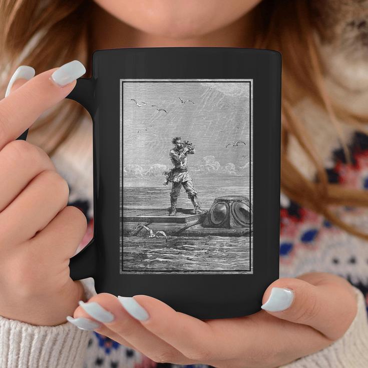 Vintage Captain Nemo Book Illustration 1871 Graphic Print Coffee Mug Unique Gifts