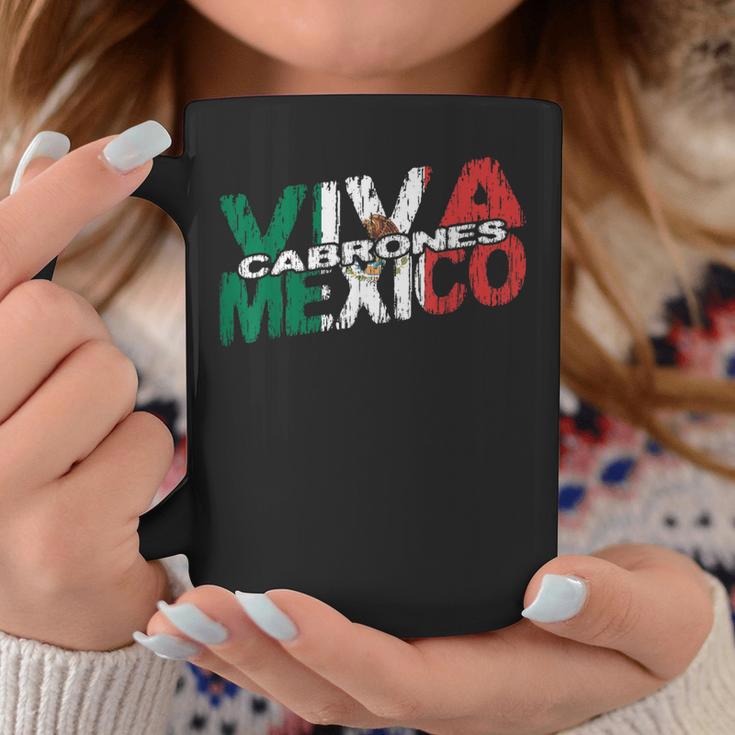 Viva Mexico Cabrones メキシコ独立 メキシカン国旗 コーヒーマグ 面白い贈り物