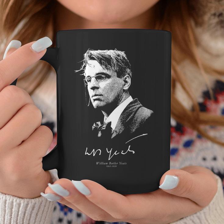 W B Yeats-Irish Poet Potry Literature Books Graphic Print Coffee Mug Unique Gifts
