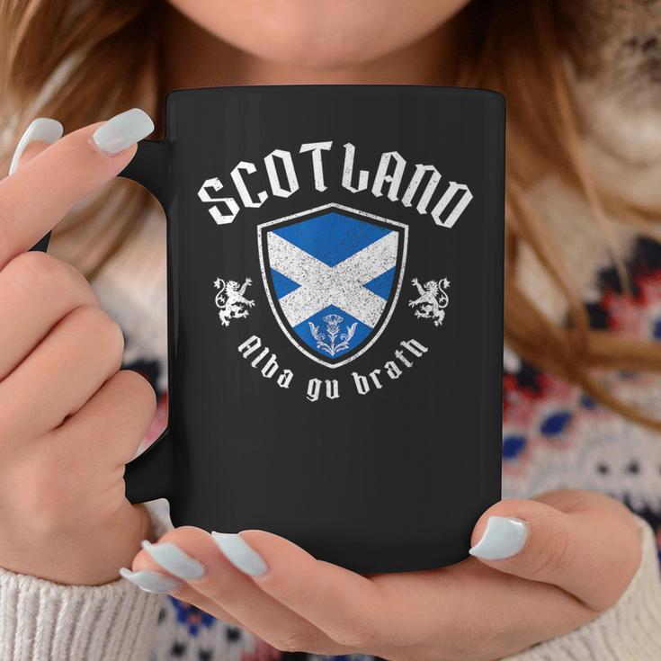 We Lovecotland Alba Gu Brath スコットランド国旗 プライド ヴィンテージ コーヒーマグ 面白い贈り物