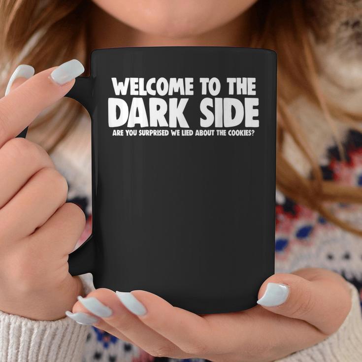 Welcome To The Darkide コーヒーマグ 面白い贈り物