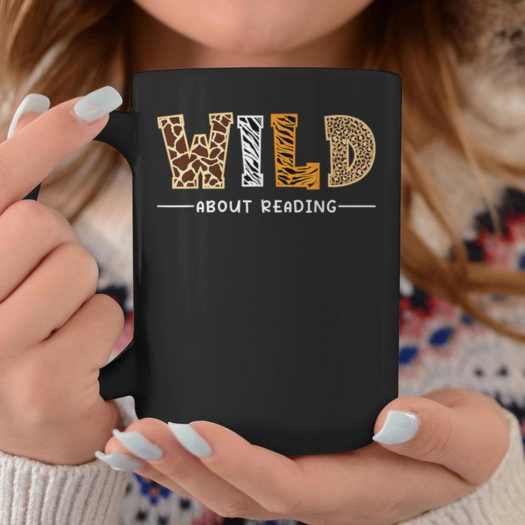 Wild About Reading Books Lovers Library Day English Teacher Graphic Print Coffee Mug Unique Gifts Wild About Reading Books Lovers Library Day English Teacher Graphic Print Coffee Mug Unique Gifts