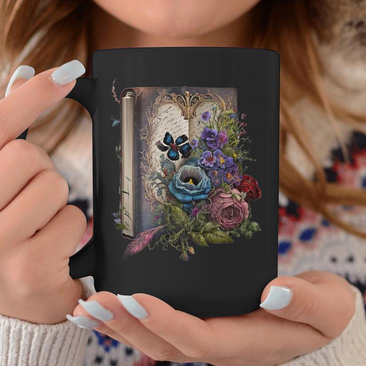 Wildflower Summer Floral Book Horror Gothic Graphic Graphic Print Coffee Mug Unique Gifts