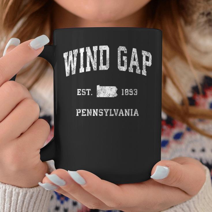 Wind Gap ペンシルバニア Pa ビンテージ アスレチック スポーツデザイン コーヒーマグ 面白い贈り物