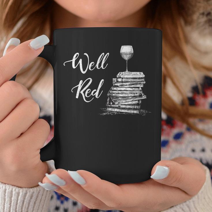 Wine Lovers WELL RED Book Club Drinking Graphic Print Coffee Mug Unique Gifts Wine Lovers WELL RED Book Club Drinking Graphic Print Coffee Mug Unique Gifts
