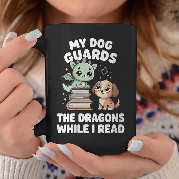 Women's Cute Fantasy Book Reader Apparel Dog Dragon Bookish Magic Graphic Print Coffee Mug Unique Gifts Women's Cute Fantasy Book Reader Apparel Dog Dragon Bookish Magic Graphic Print Coffee Mug Unique Gifts